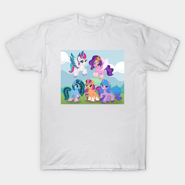 G5 mare cast T-Shirt by CloudyGlow